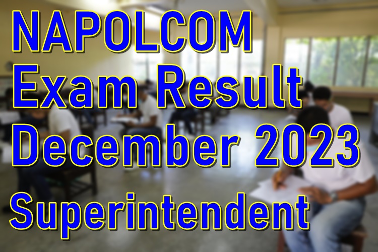 Exam Result December 2023 1ST CLASS OFFICERS PhilNews