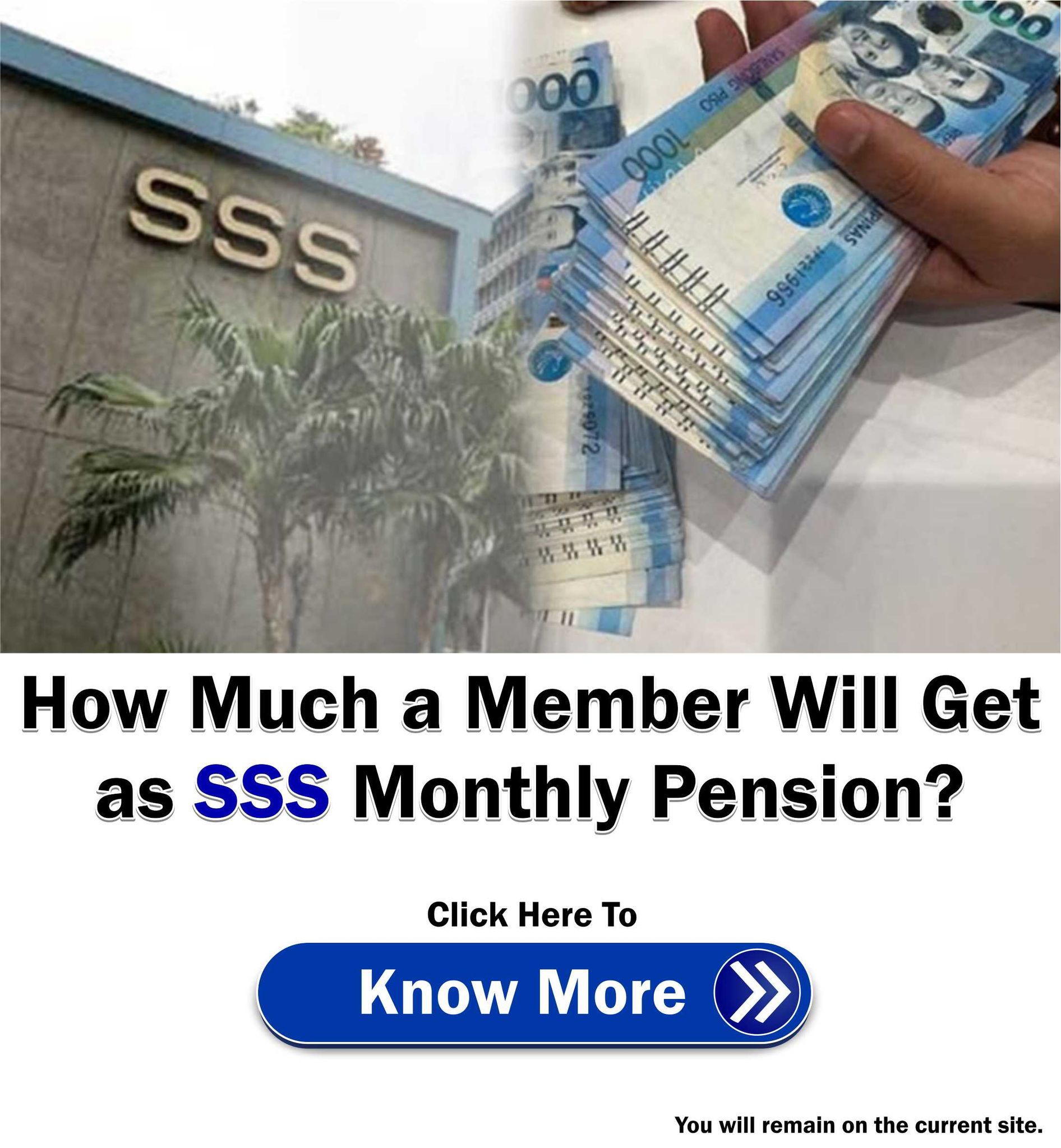 Sss Retirement Benefits A Guide For Members On Monthly Pension Vs