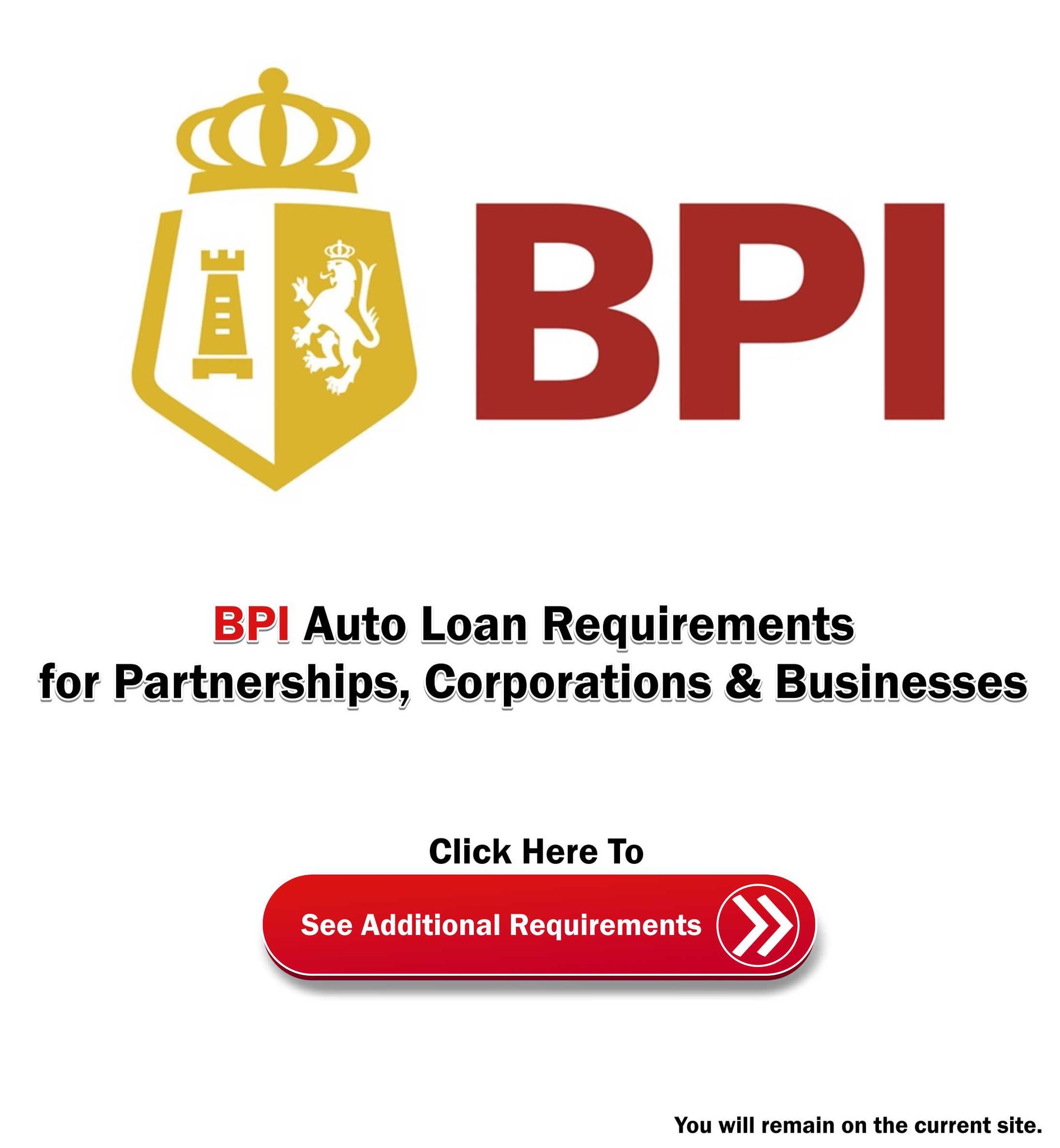BPI Auto Loan Requirements You Must Prepare for Application — A GUIDE