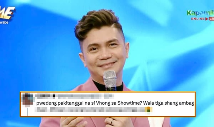 Vhong Navarro Criticized As Its Showtime Host Walang Ambag Philnews