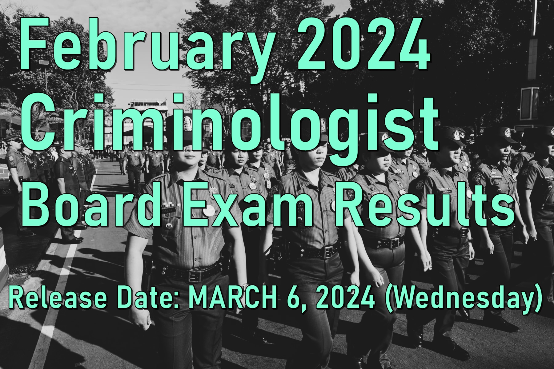 Criminology Board Exam Result 2024 Scheduled Joyan Malvina