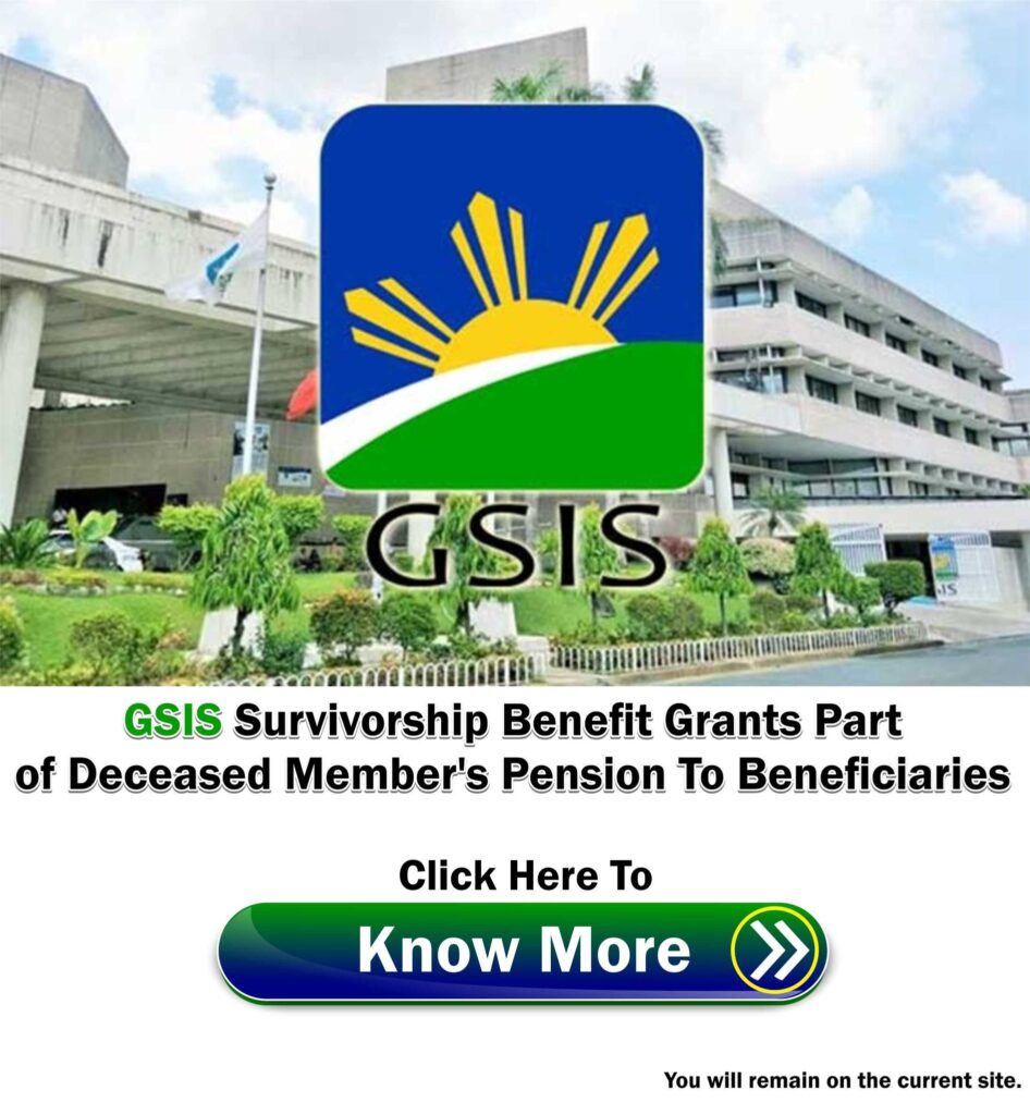 GSIS Funeral Benefit Up for Financial Grant to Beneficiaries of