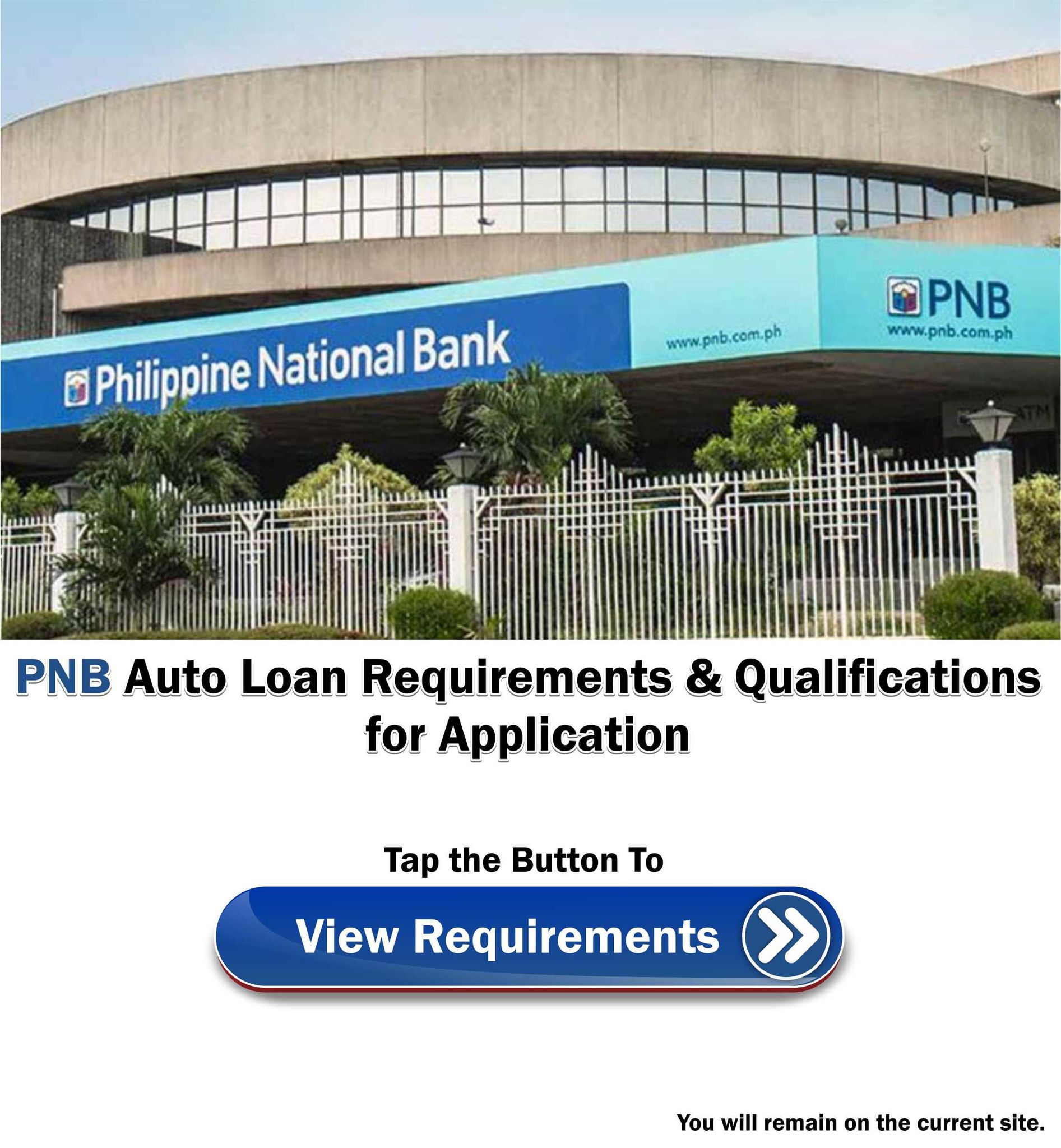 PNB Auto Loan Ready To Help You Purchase your Dream Car PhilNews