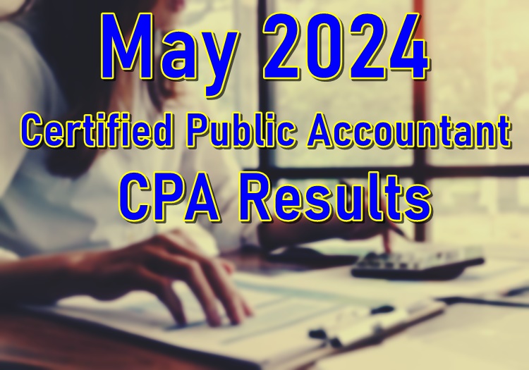 CPA Board Exam Result May 2024 PhilNews