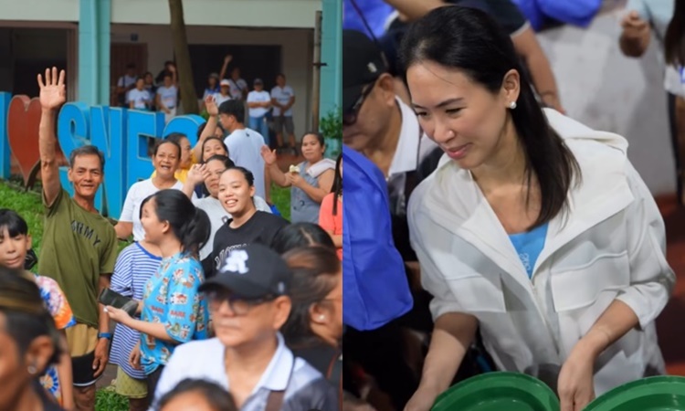 Heart Evangelista Leads Senate Spouses' Relief Goods Distribution 