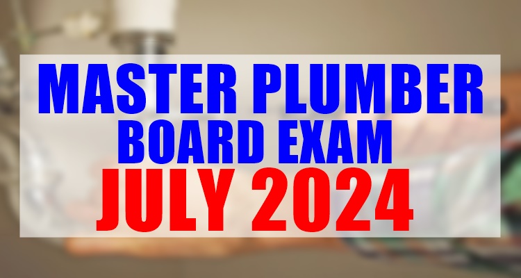 Master Plumber Board Exam Result July Just Released Philnews