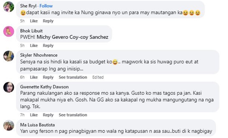 Lady Netizen Flexes Response To Friend Asking For Loan Philnews 9187