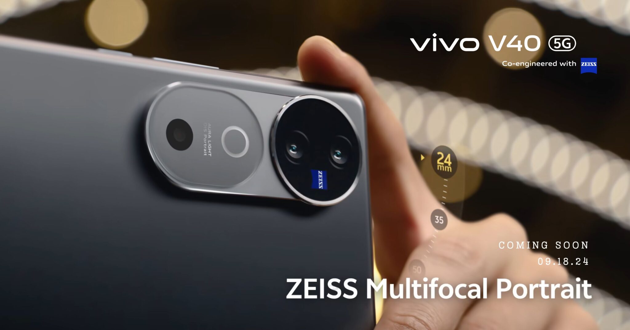 Prepare To Take Pro Level Portraits With Vivo V40 S ZEISS Multifocal