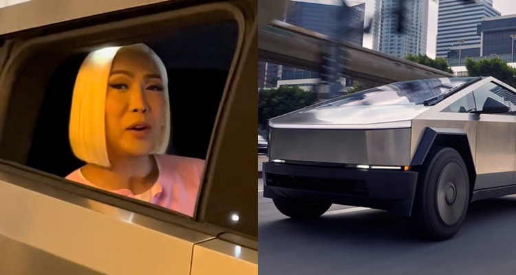 Vice Ganda Spotted Inside His Tesla Cybertruck