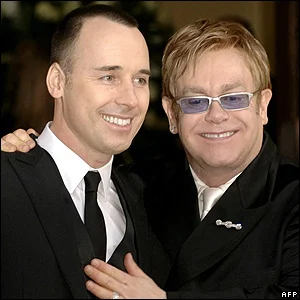 Elton John and David Furnish