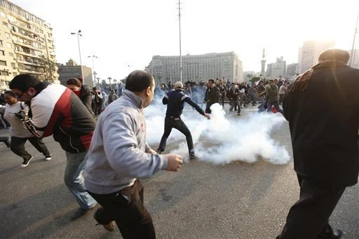 Middle East Egyptian Protest