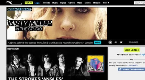 MySpace Web Site