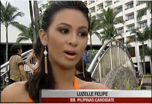 luzelle felipe bb. pilipinas candidate