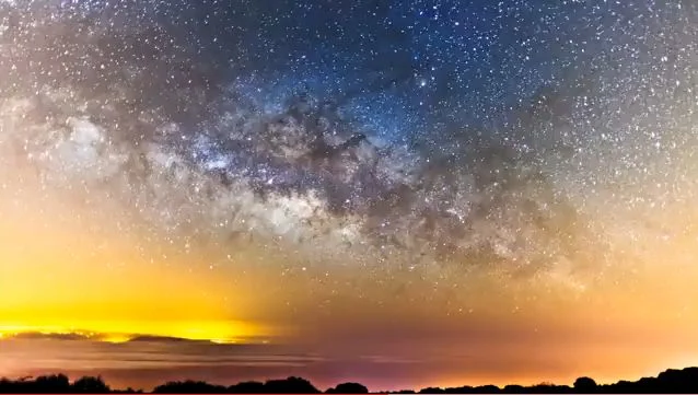 Milky Way Time Lapse