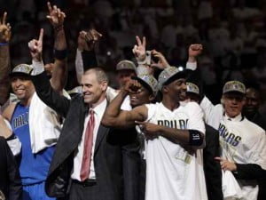 Dallas Mavericks as the NBA Champion