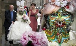 Elaine Davidson marries Douglas Watson