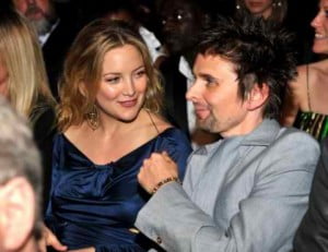 Kate Hudson and Matthew Bellamy