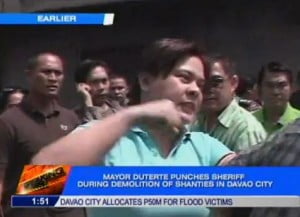 Mayor Sara Duterte Punched Sheriff in Davao