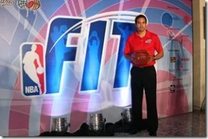 Coach Erik Spoelstra in the Philippines for NBA Fit