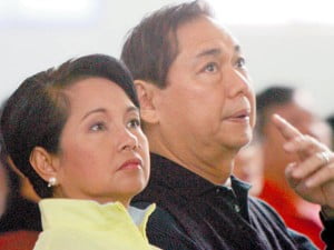 Gloria and Mike Arroyo