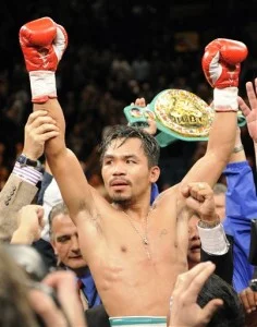 Filipino Boxing Champ Manny "Pacman" Pacquiao