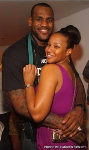 Lebron James and Girlfriend Savannah Brinson