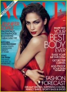 Jennifer Lopez Vogue April Cover