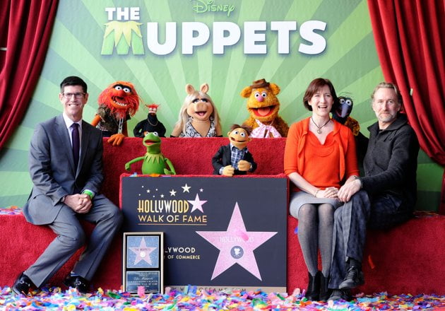 The Muppets: Finally Received A Hollywood Star! (video) 