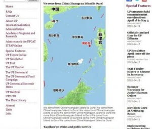 UP Attacked by Chinese Hackers