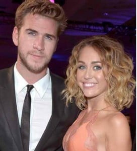 Miley Cyrus and Liam Hemsworth