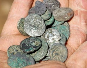 Coins Buried for Three Decades at the Field in Jersey