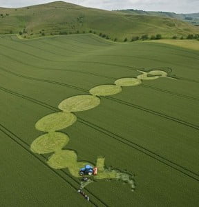 Mysterious Crop Circle