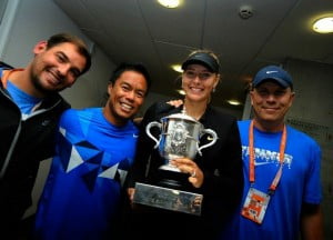 Cecil Mamiit and Maria Sharapova Celebration Video