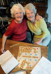 Celia Simms and Joan Dungay Scrabble Fanatics Pointers