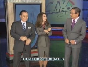 Noli de Castro, Korina Sanchez, & Ted Failon Gangnam Style