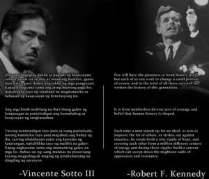 Sotto Speech and Kennedy's Speech