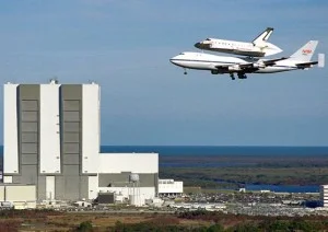 NASA Shuttle Aboard Boeing 747