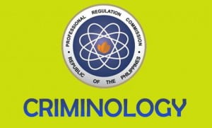 Criminologist Board Exam results