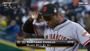 Giants Win Game 3 led World Series 3-0