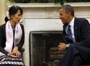 Barrack Obama in Myanmar