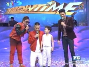 Little Psy Gangnam Style in It's Showtime