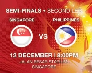 Philippines vs. Singapore Leg 2 results