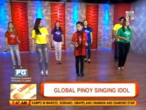 Global Pinoy Singing Idol Video on UKG