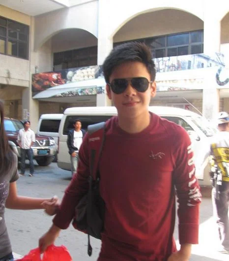 Khalil Ramos in Cebu