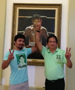 Villanueva Supported by Pacman