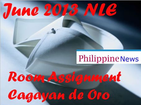 PRC Room Assignment For June 2013 Nursing Board Exam (Cagayan de Oro), PDF, Labor