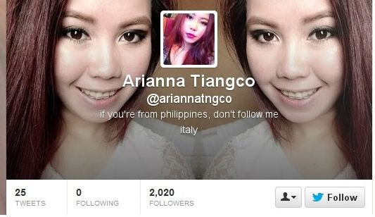 Arianna Tiangco Fake