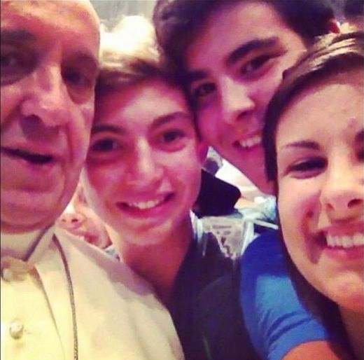 Papal Selfie photo