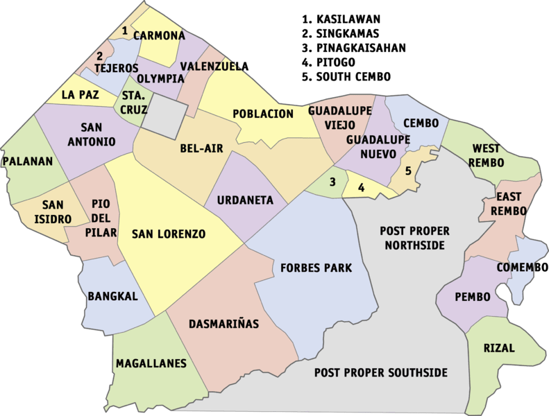 Pembo Makati Zip Code