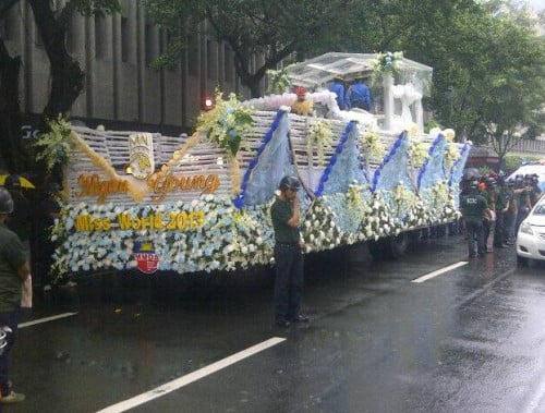 Megan Young Float